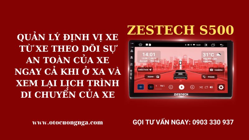 zestech s500 quản lý định vị xe từ xa 