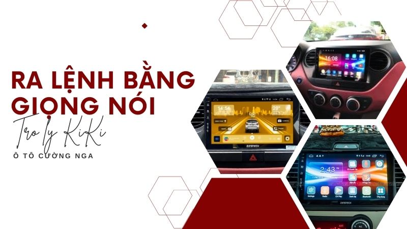 Ra lệnh bằng giọng nói với màn Zestech Z800 Pro