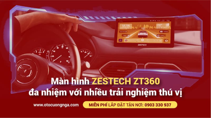 Hướng dẫn sử dụng màn hình Zestech ZT360 chạy đa nhiệm ứng dụng 