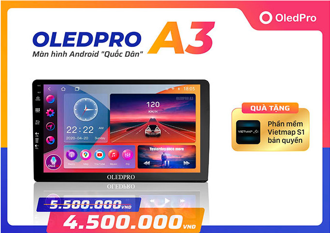 Giá màn hình Oled Pro A3 cực sốc