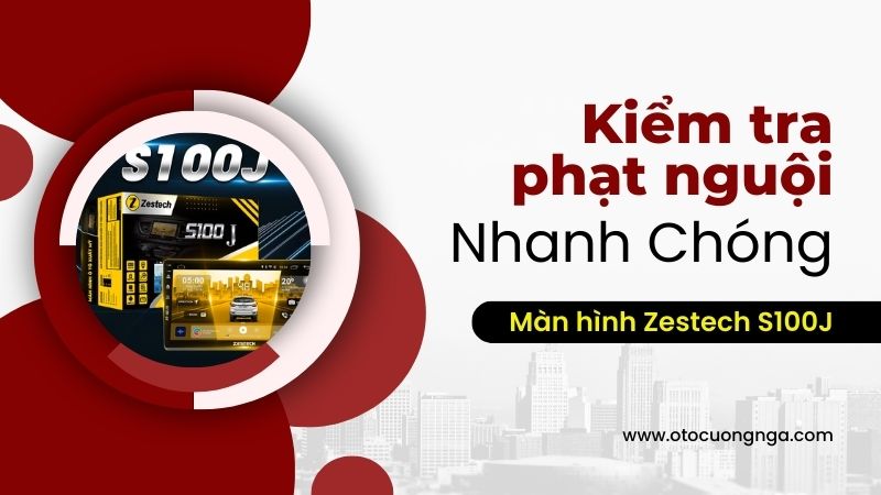 Màn hình zestech s100j - Cá nhân hoá giao diện