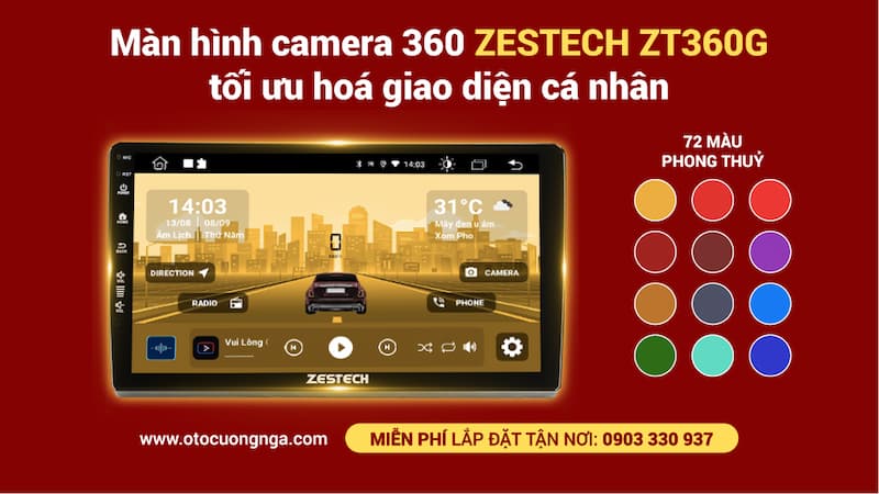 ZT360G tối ưu hóa giao diện cá nhân