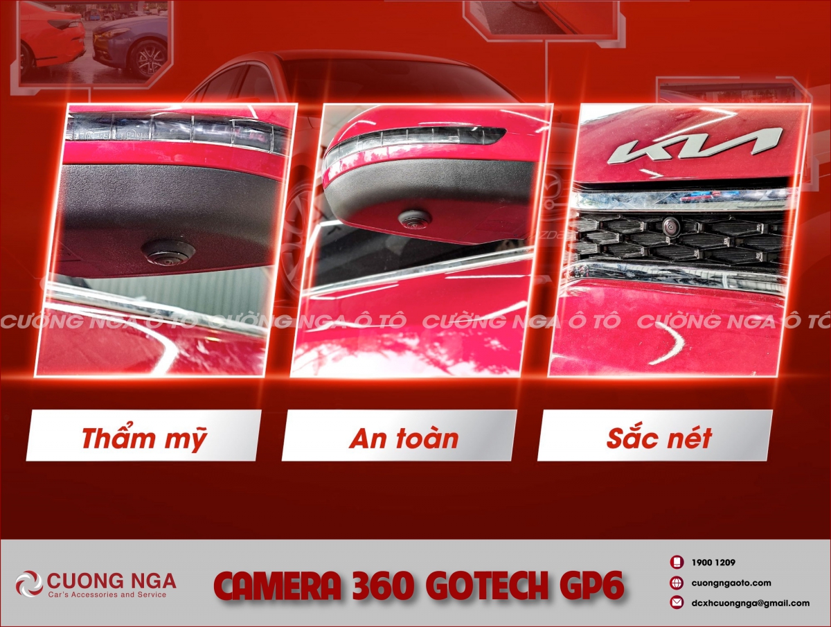 camera 360 GOTECH GP6
