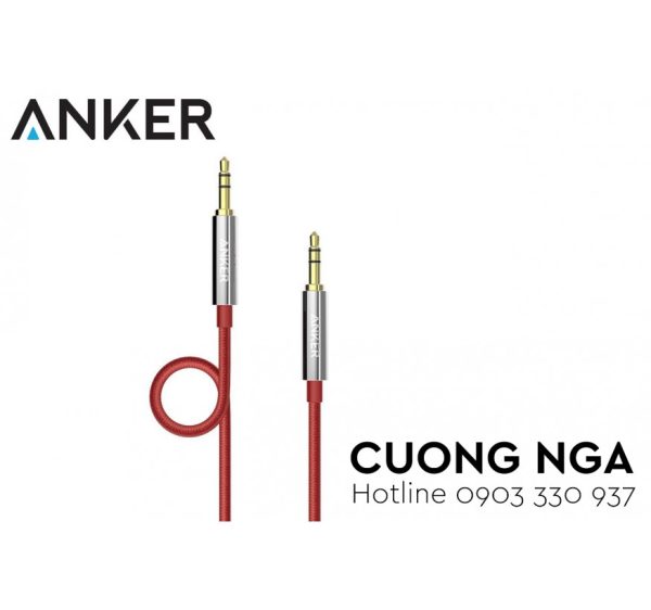 Cáp Âm Thanh Bọc Nylon Anker - 3.5mm