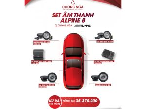 Set âm thanh Alpine 8
